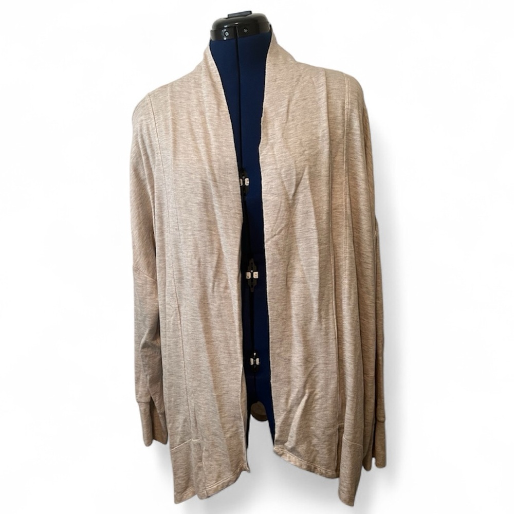 New Directions Cardigan Long Sleeve Heather Gray Open Front | Size 2X |So Cozy!